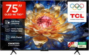 TCL 75T8D 75 inch (190 cm) QLED 4K TV