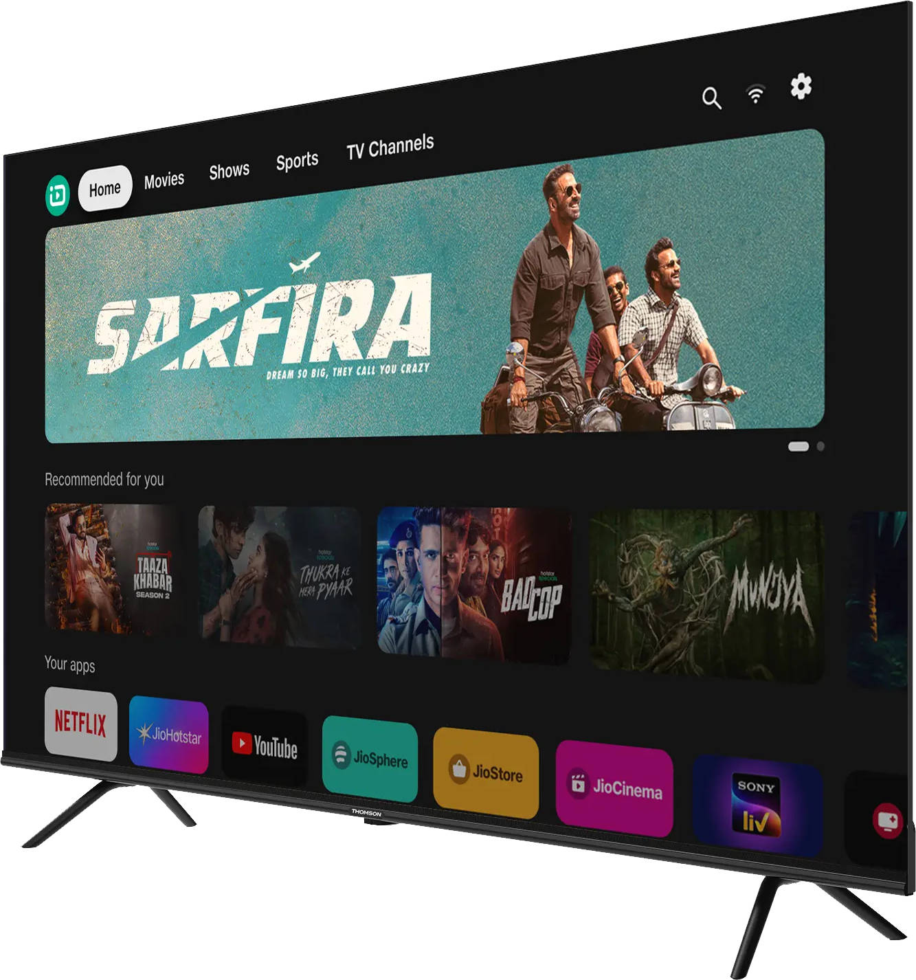 Thomson 43TJQ0012 43 inch (109 cm) QLED 4K TV