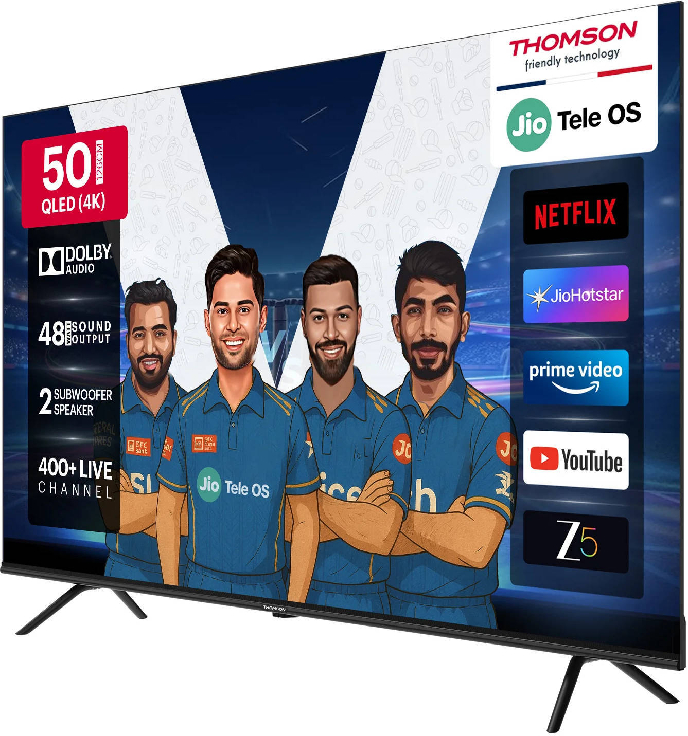 Thomson 50TJQ0022 50 inch (127 cm) QLED 4K TV