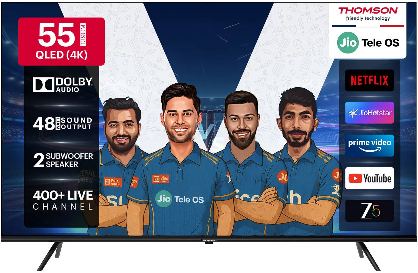 Thomson 55TJQ0032 55 inch (139 cm) QLED 4K TV