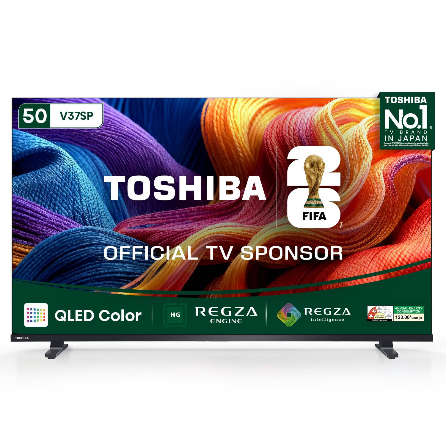 Toshiba 50V37SP 50 inch (127 cm) QLED Full HD TV