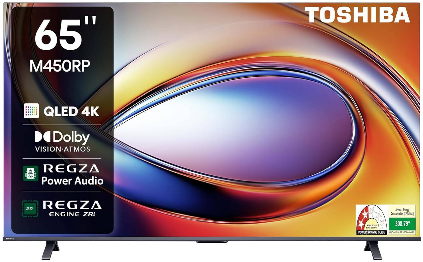 Toshiba 65M450RP 65 inch (165 cm) QLED 4K TV