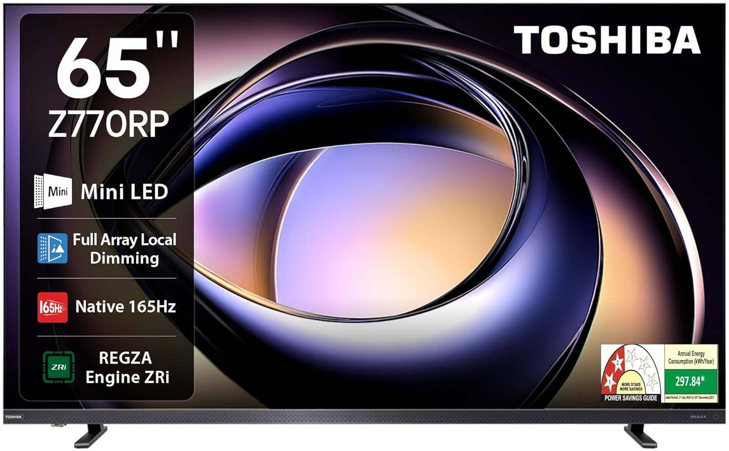 Toshiba 65Z770RP 65 inch (165 cm) QLED Mini LED 4K TV