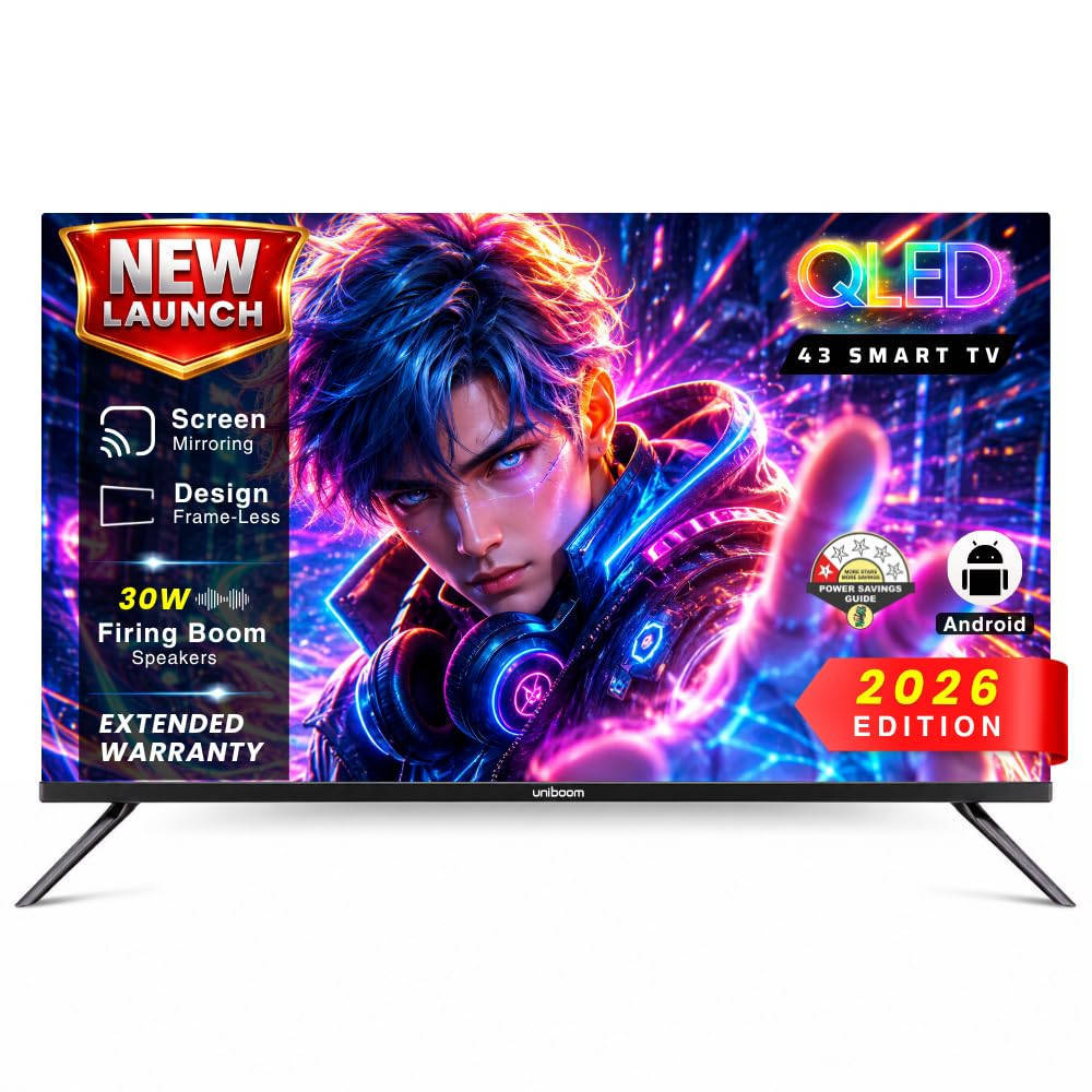 Uniboom UB43S 43 inch (109 cm) QLED Full HD TV