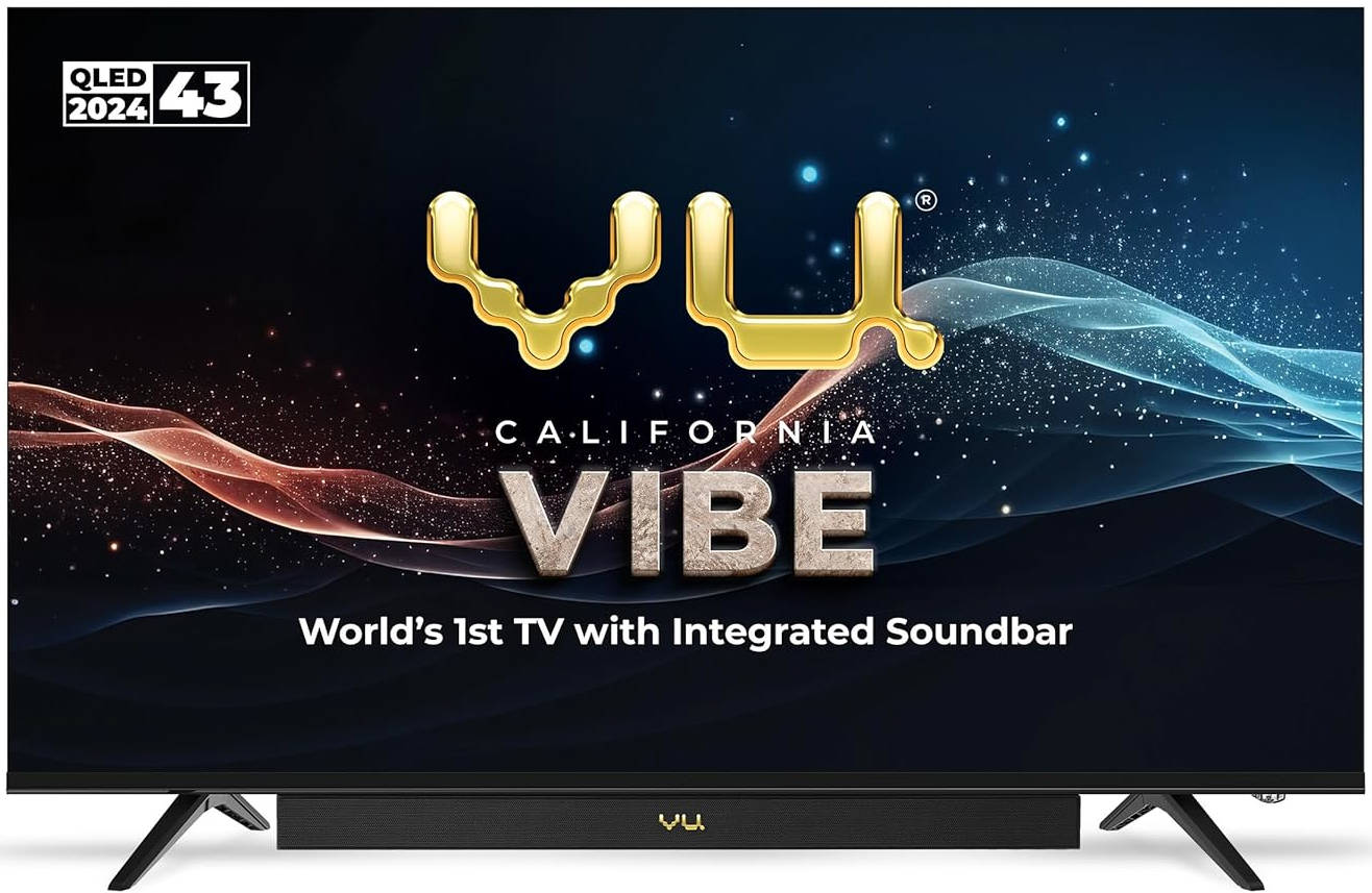 VU 43VIBE24 43 inch (109 cm) QLED 4K TV