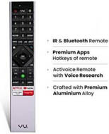 VU 55QMP 55 inch (139 cm) QLED 4K TV
