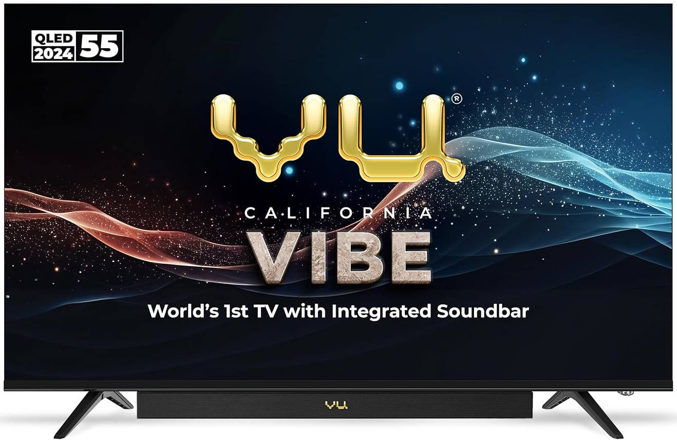 VU 55VIBE24 55 inch (139 cm) QLED 4K TV