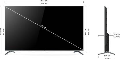 VU 75QPC 75 inch (190 cm) QLED 4K TV