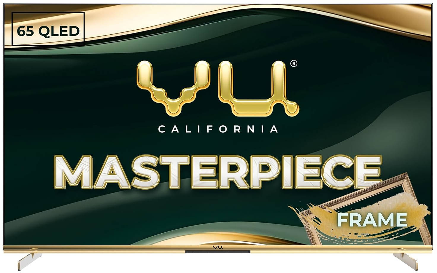 VU Frame Series 65MASTERPIECE 65 inch (165 cm) QLED 4K TV