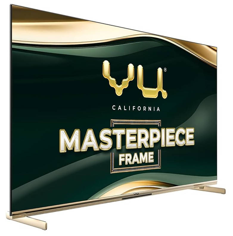 VU Frame Series 75MASTERPIECE 75 inch (190 cm) QLED 4K TV