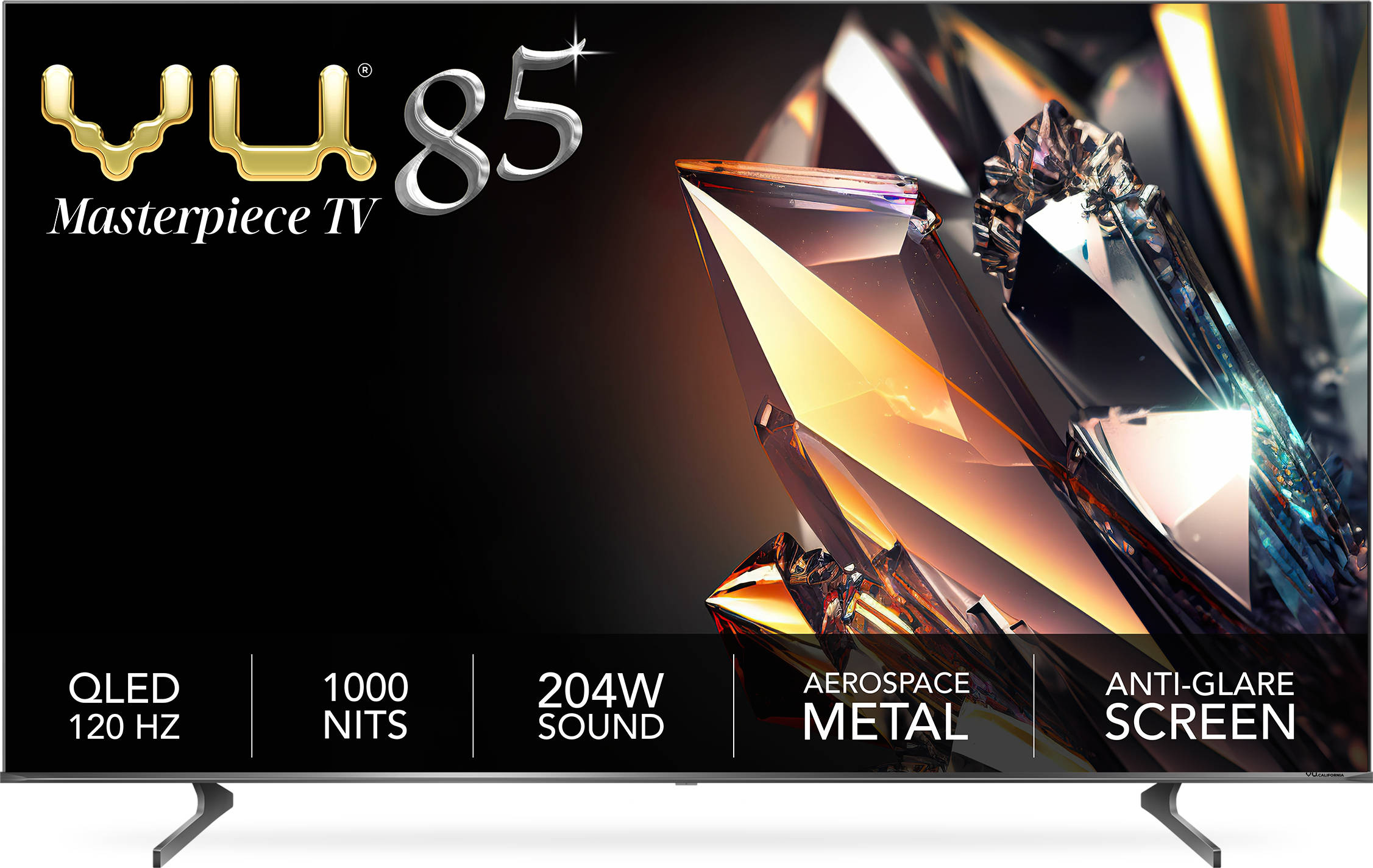 VU Masterpiece 85 inch (215 cm) QLED 4K TV