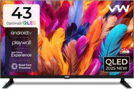 VW OptimaX Series VW43AQ1 43 inch (109 cm) QLED Full HD TV