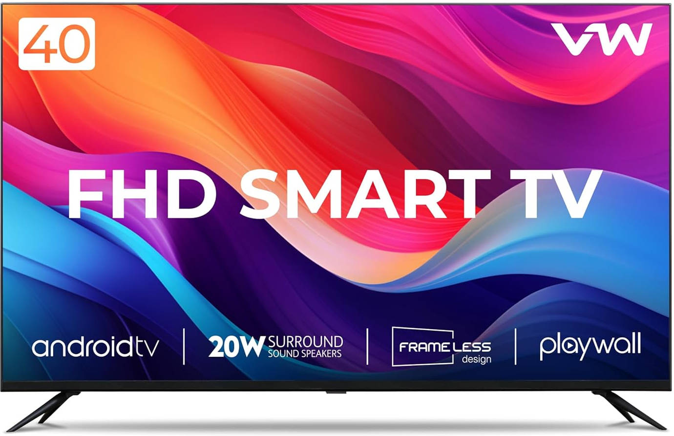 VW Playwall Frameless Series VW40F2 40 inch (101 cm) LED Full HD TV