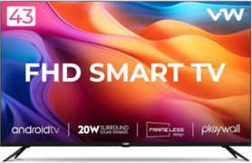 VW Playwall Frameless Series VW43F2 43 inch (109 cm) LED Full HD TV