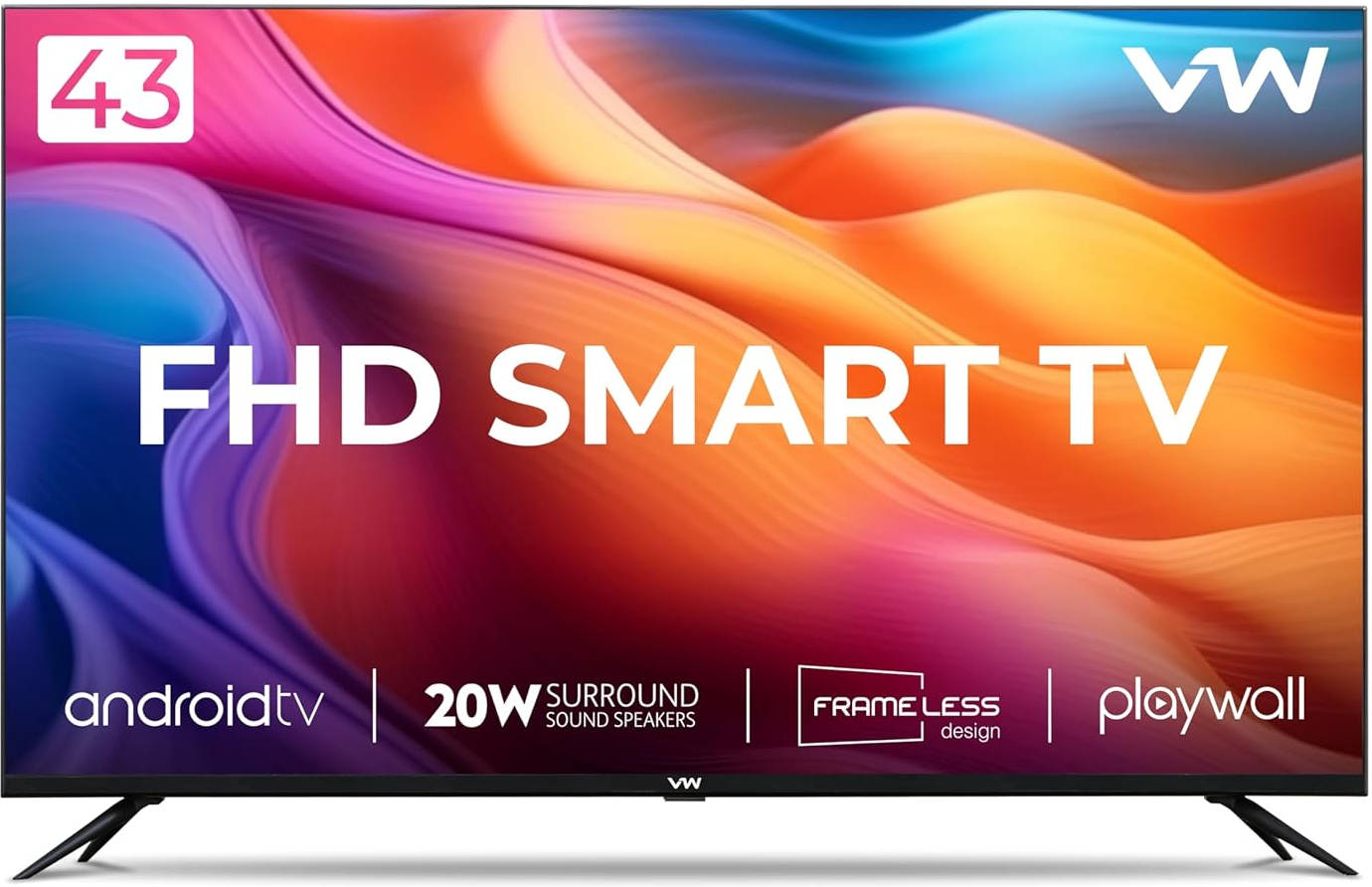 VW Playwall Frameless Series VW43F2 43 inch (109 cm) LED Full HD TV