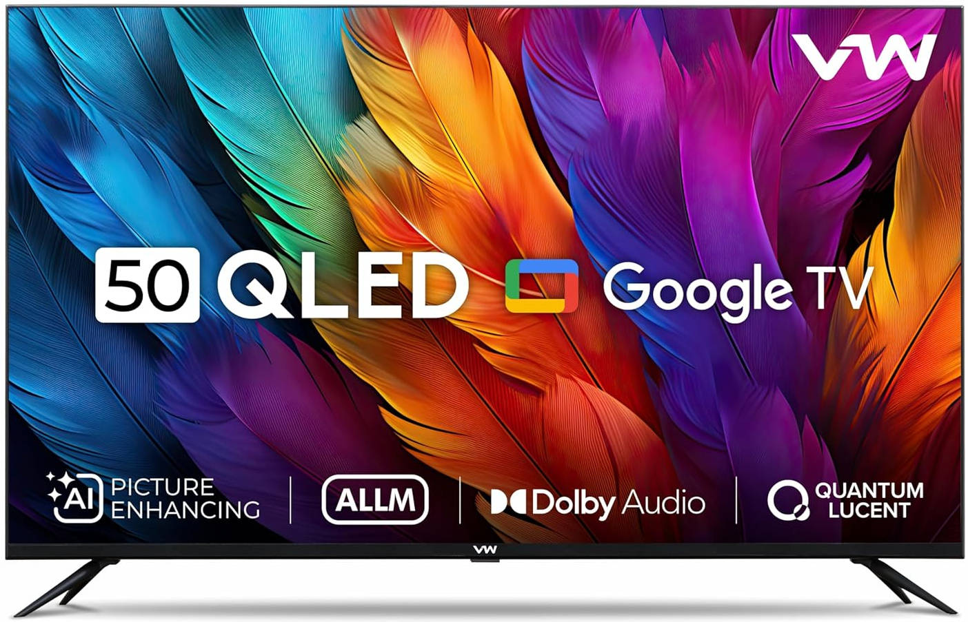 VW Pro Series VW50GQ1 50 inch (127 cm) QLED 4K TV