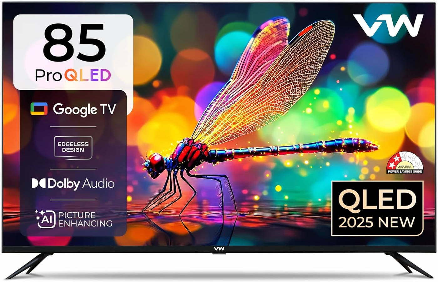 VW Pro Series VW85GQ1 85 inch (215 cm) QLED 4K TV