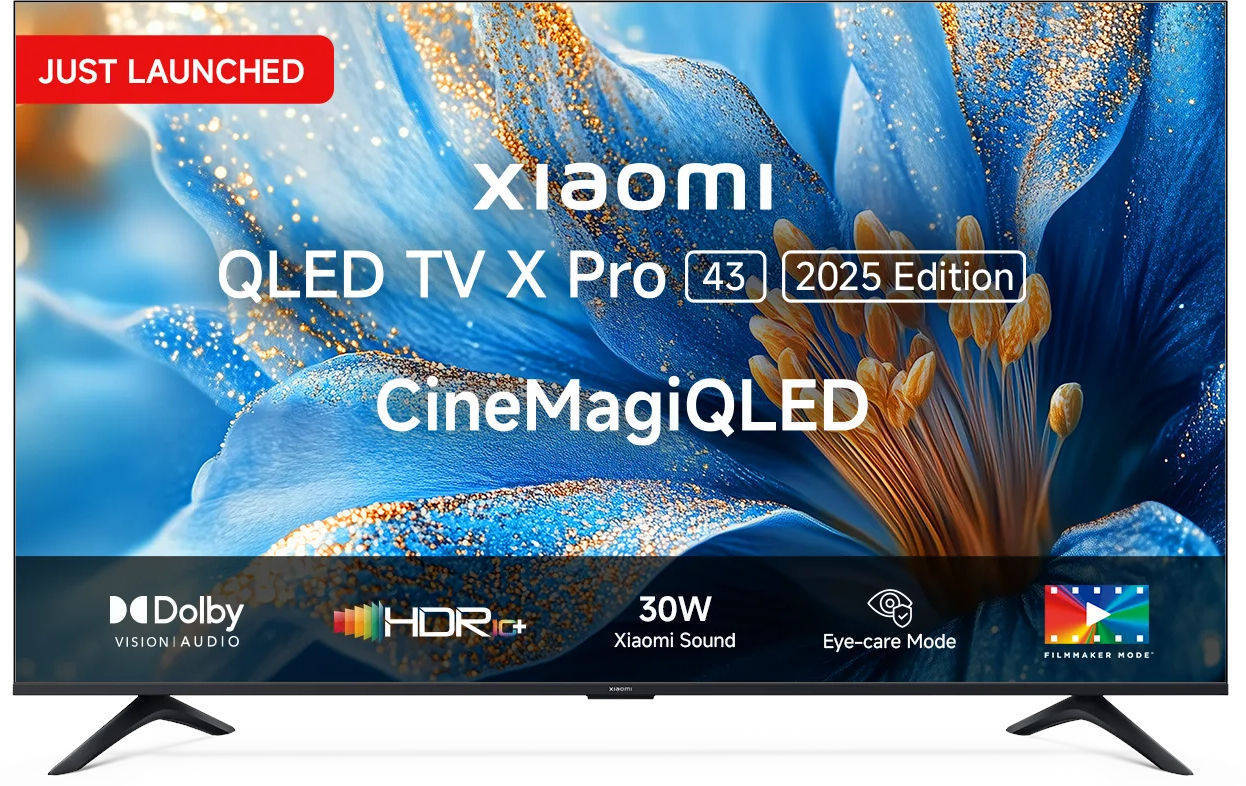 Xiaomi X Pro L43MB-APIN 43 inch (109 cm) QLED 4K TV
