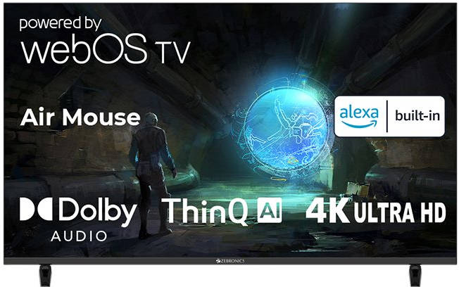 Zebronics ZEB-55W2 55 inch (139 cm) LED 4K TV