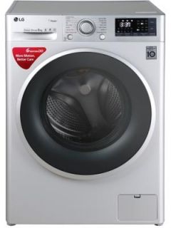 LG FHT1208SWL 8 Kg Fully Automatic Front Load Washing Machine Price