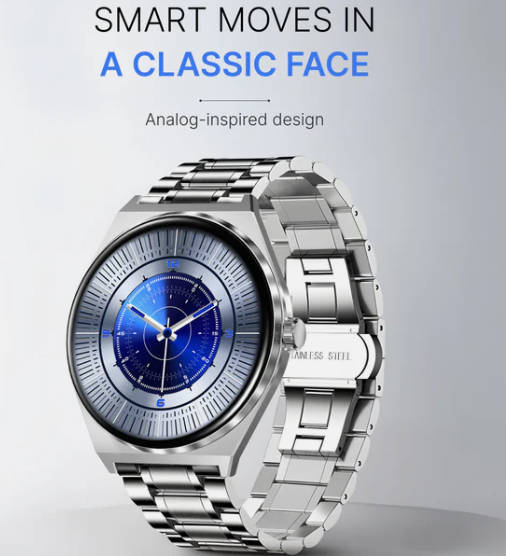 Timex Smart Neo 1.43(3.6cm) AMOLED Display with BT Calling